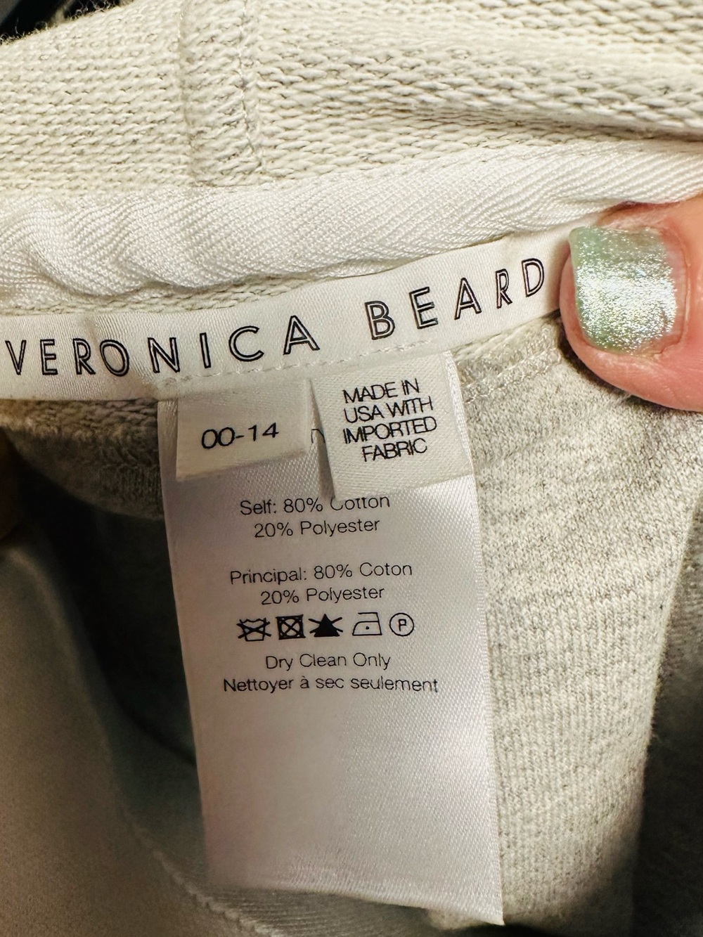 Veronica Beard Dickey - Heather Gray - Sz 00-14 - Picture 7 of 7